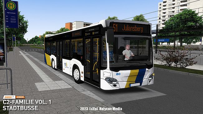 OMSI 2 Add-on C2 Family Vol. 1 City Buses