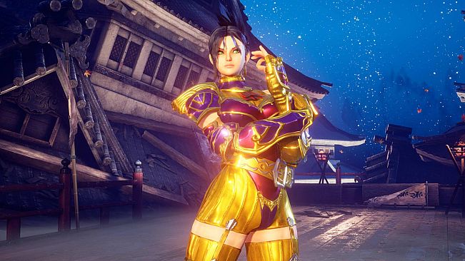 FIGHTING EX LAYER - Color Gold/Silver: Blair