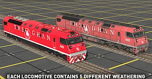 Trainz Plus DLC - SA AN Class - The Ghan