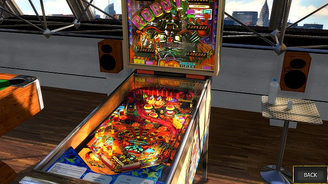 Zaccaria Pinball - Robot Table
