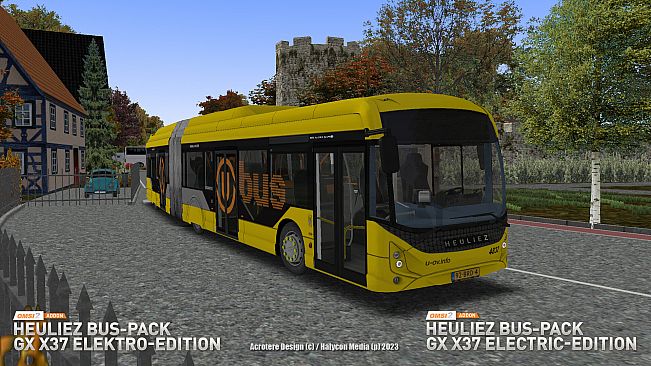 OMSI 2 Add-on Heuliez Bus Pack GX x37 Electric Edition