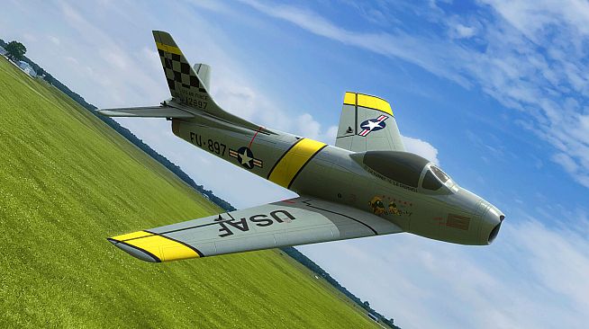 RealFlight Evolution - E-flite UMX F-86 Sabre 30mm EDF
