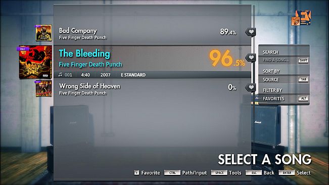Rocksmith 2014 Edition – Remastered – Five Finger Death Punch - “The Bleeding”