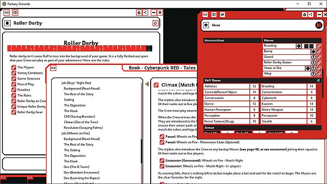 Fantasy Grounds - Cyberpunk RED - Tales of the RED: Hope Reborn