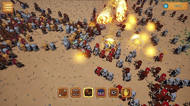 Command thousands troops