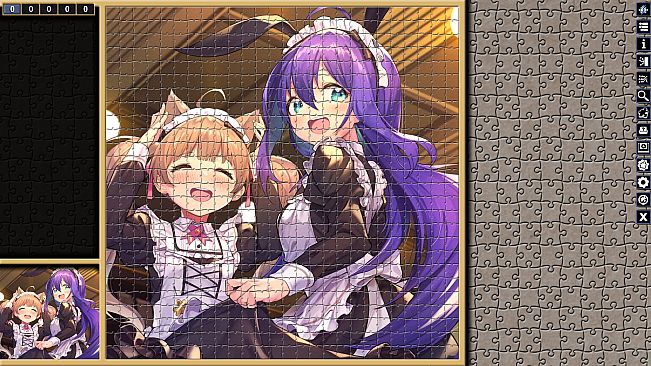 Pixel Puzzles Illustrations & Anime - Jigsaw Pack: Neko