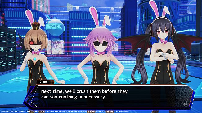 Neptunia Virtual Stars - Bunny Outfit: Goddess Set