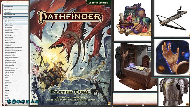 Fantasy Grounds - Pathfinder 2 RPG - Player Core