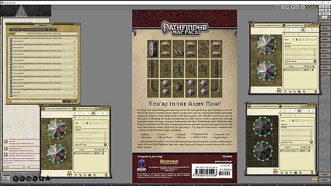 Fantasy Grounds - Pathfinder RPG - GameMastery Map Pack: Mines