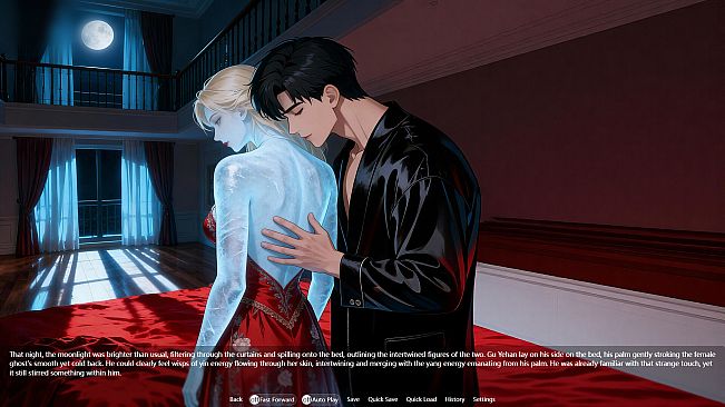 Sexy female ghost love me