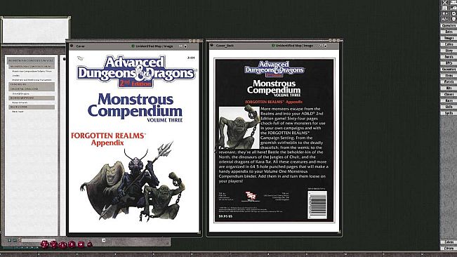 Fantasy Grounds - MC3 Monstrous Compendium Forgotten Realms Appendix (2e)