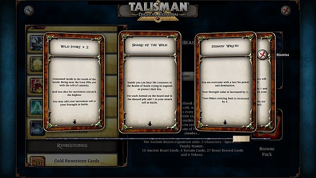 Talisman - The Ancient Beasts Expansion