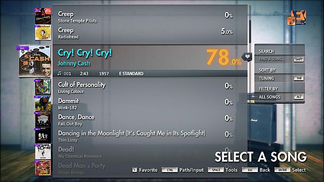 Rocksmith 2014 Edition – Remastered – Johnny Cash - “Cry! Cry! Cry!”