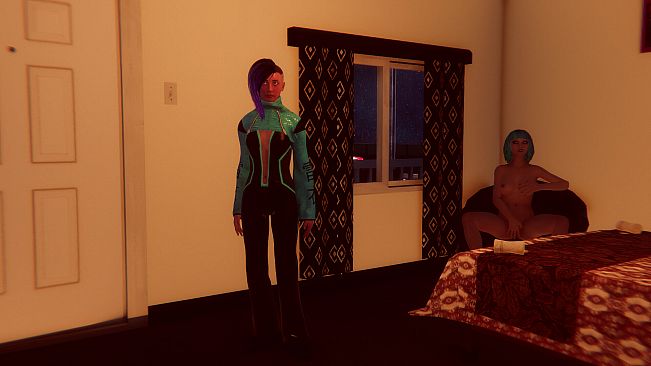 Cyberpunk women for Sex motel