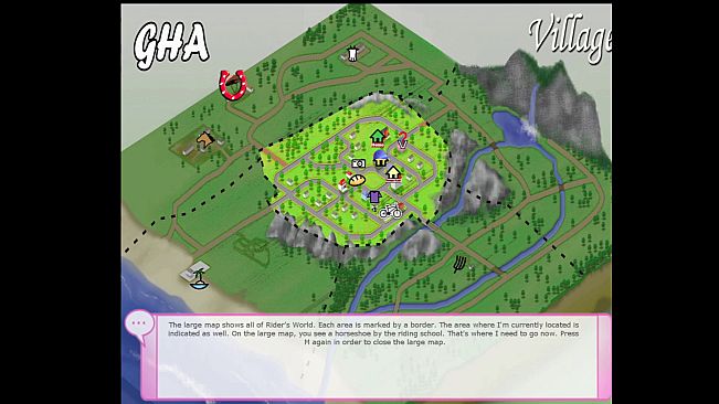 Grand horse attraction