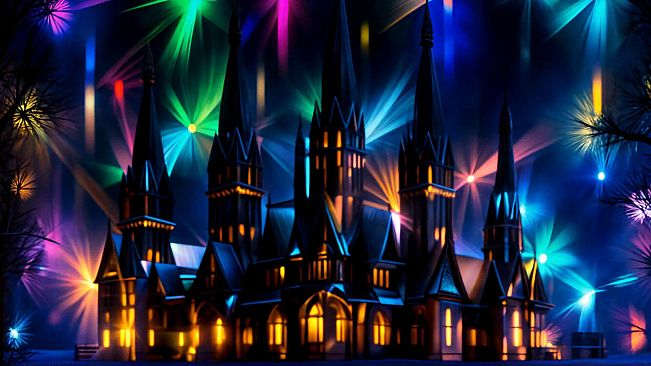 AI-VJ - Christmas Visuals