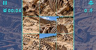 Puzzle Dinosaur Skeletons