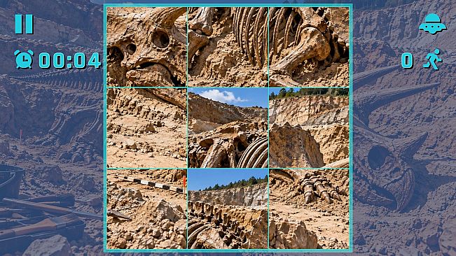 Puzzle Dinosaur Skeletons