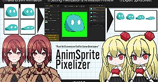 AnimSprite Pixelizer - Convert Hand-drawn Animations to Pixel Art