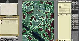Fantasy Grounds - Pathfinder RPG - Pathfinder Flip-Mat - Sunken City