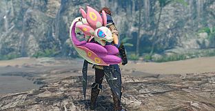 Monster Hunter Rise - "Stuffed Mizutsune" Hunter layered weapon (Heavy Bowgun)