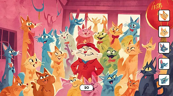 100 Hidden Cats in China