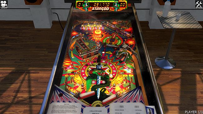 Zaccaria Pinball - Star God Table