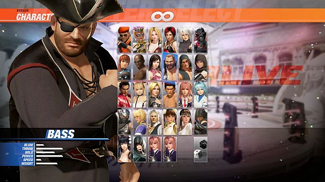 DOA6 Pirates of the 7 Seas Costume Vol.1 - Bass