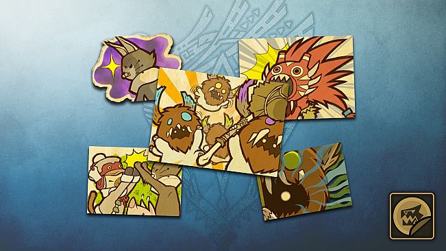 Monster Hunter: World - Sticker Set: Lynian Set