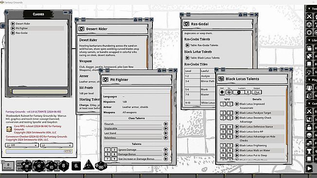 Fantasy Grounds - Cursed Scroll Zine, Vol. 2: Red Sands