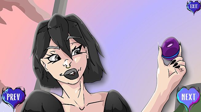 Goth Femboy and Tentacle