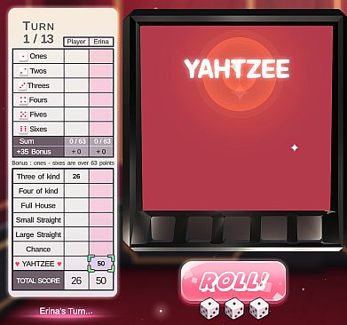 yahtzee girl