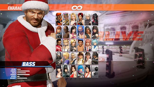 [Revival] DOA6 Santa's Helper Costume (Red) - Bass