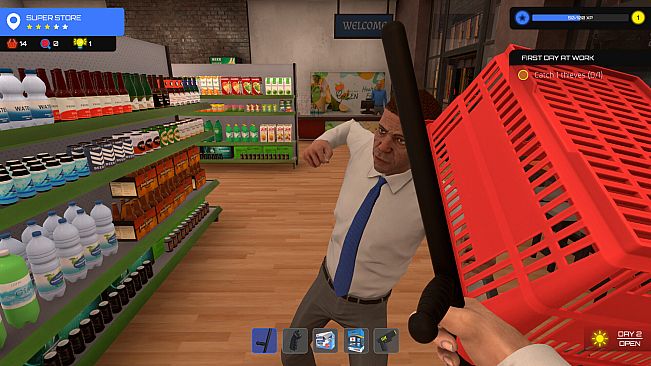 Supermarket Guard Simulator