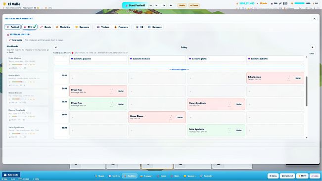 SoundFest: Music Festival Manager