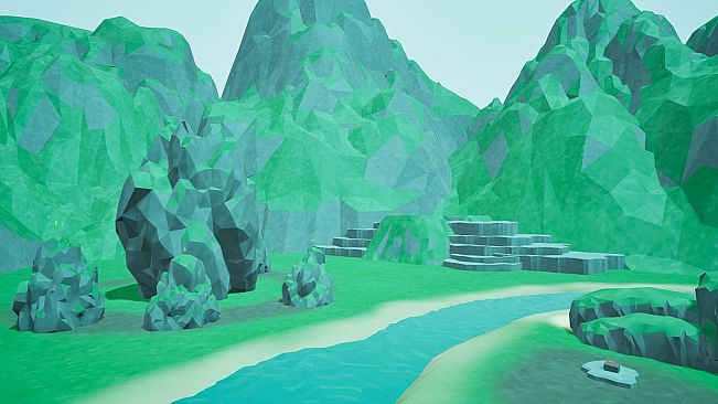 Bird Feather: Aquamarine World