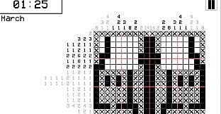 Picto-Cross: 1 Nonogram per month & more