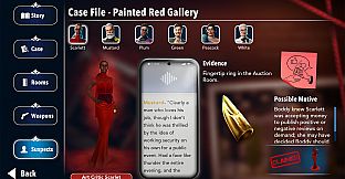 Clue/Cluedo: Painted Red Gallery Expansion