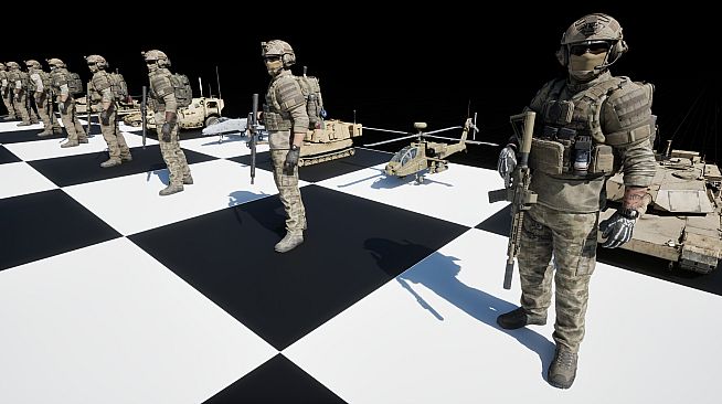 Thumper Chess - Military Content