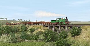 Trainz 2022 DLC - Victorian Railways V Class 2 Tone Green