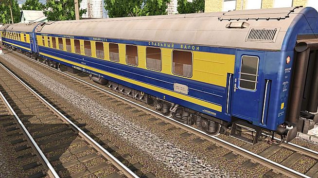 Trainz 2019 DLC - RZD-UZ-RIC Wagons Praha