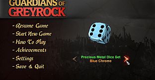 Guardians of Greyrock - Dice Pack: Precious Metal Set
