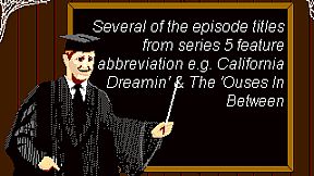 RE: Get To Schol On Time