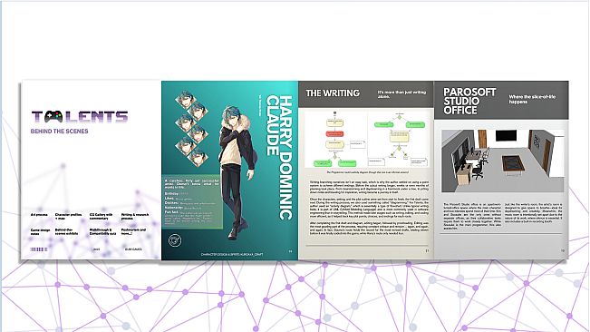 Talents: Digital Behind-the-scenes book