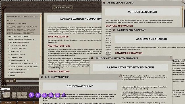 Fantasy Grounds - D&D Adventurer's League 09-05 Faces of Fortune: the Story of Fai Chen