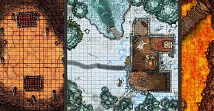 Fantasy Grounds - Map Collection - Fire & Ice
