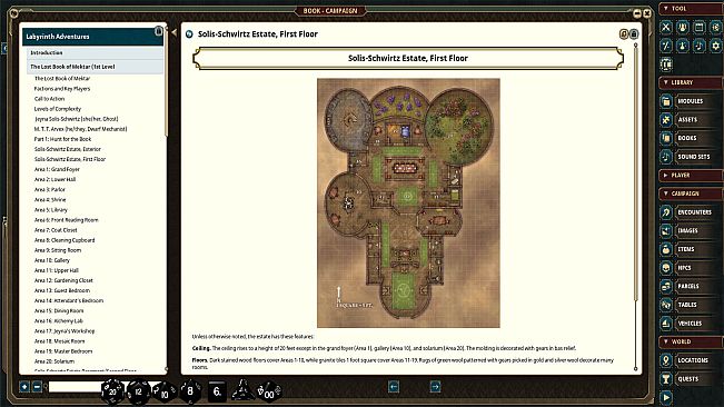 Fantasy Grounds - Labyrinth Adventures