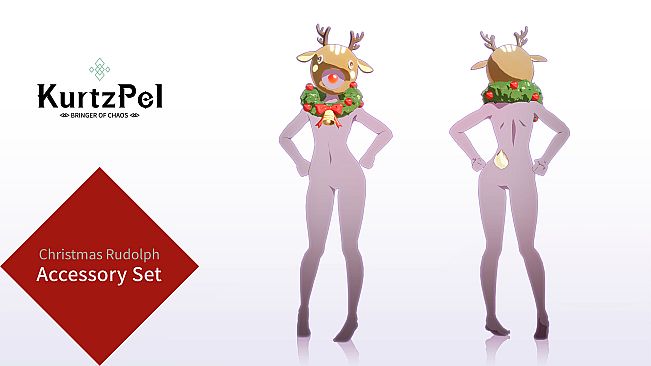 KurtzPel - Christmas Rudolph Accessory Set