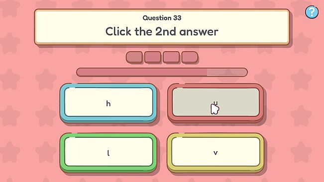 A Normal Quiz Game where you try to solve questions but the questions have tricks and gimmicks and if you get them wrong you have to beat a wacky punishment but they are kinda fun so you lowkey wanna do them even if it means getting the question wrong.