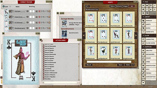 Fantasy Grounds - Sprawlrunners Countdown Deck